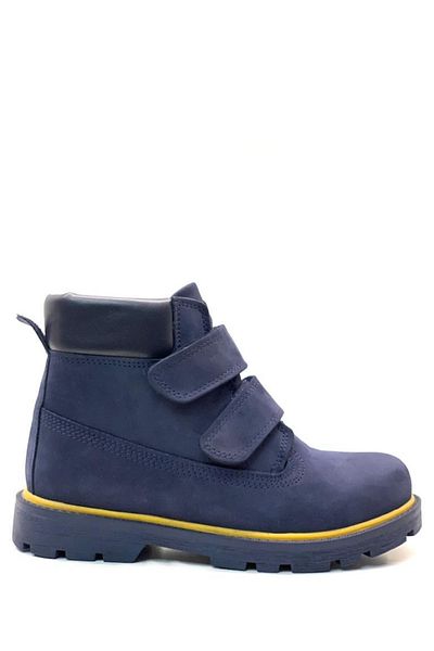 Tuğba Ortopedi 6003 Παιδικές Μπότες Unisex Ορθοπεδικές Δερμάτινες Navy Blue Nubuck