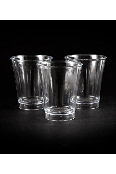 14Süs Plastik Kristal Bardak 240cc 30 Adet (1 Paket)