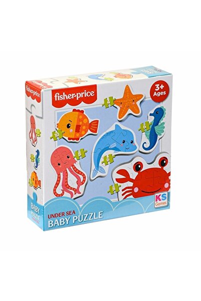 Ks Games فيشر برايس بازل بيبي تحت البحر 6 في 1 13412