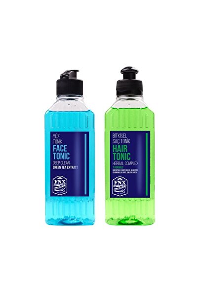 Fnx Yüz Temizleme Toniği 250 ml + Bitkisel Saç Toniği 250 ml