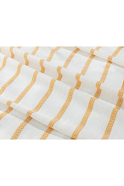 English Home Petite Daisies Yarn Painted Viscose Single Pique 150x220 Cm Yellow