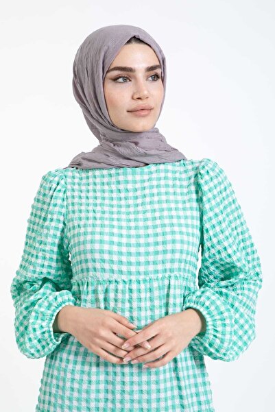 LadyColor Bambu Kraş Şal Açık Gri