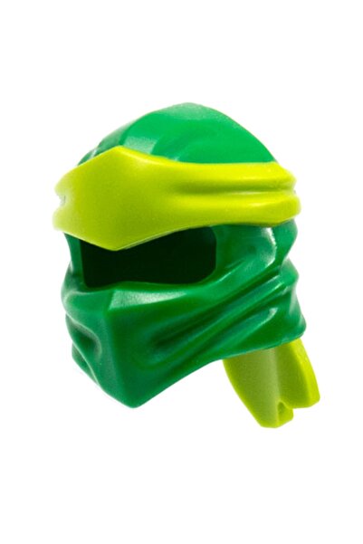 LEGO Orjinal Aksesuar Custom Moc Minifigür Minifigure Ninjago Yeşil Bandalı N...