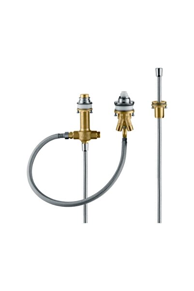 Hansgrohe Iç Set 3 Delikli Tek Kollu Küvet Kenarı Banyo Bataryası