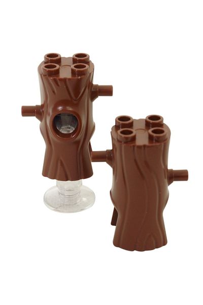 LEGO Brown Mini Figure Moc Accessory - Tree Body Costume