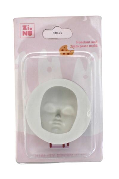 PASTRY PLANET Yüz Figürü Şeker Hamuru Silikon Kalıp