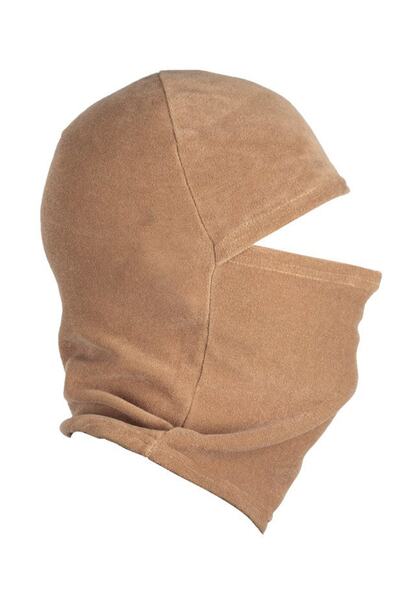 Zeron Tasarım Pink Panther Printed Winter Fleece Snow Mask Sand Bll3173