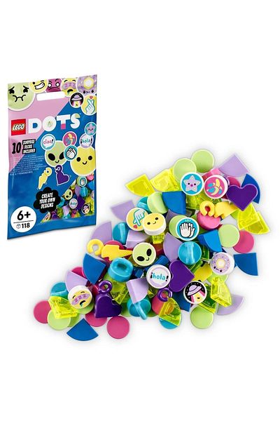 LEGO DOTS Extra DOTS – Series 6 41946 Decoration Making Set (118 Pieces)