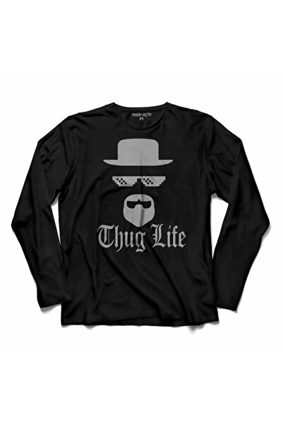 Kendim Seçtim Breaking Bad Thug Life majica dugih rukava Štampano za decu T-s...
