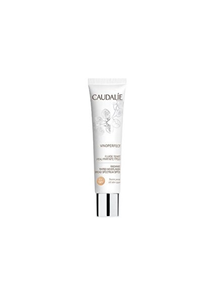 Caudalie Vinoperfect Radiance Tinted Moisturizer Spf 20 40 Mllight