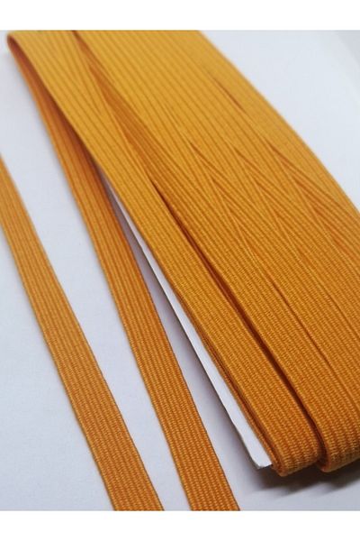 Firebird Takı Aksesuar Ve Kamp Malzemeleri Επίπεδος ελαστικός κλωστής 6 mm Πορτοκαλί Χρώμα 10 μέτρα