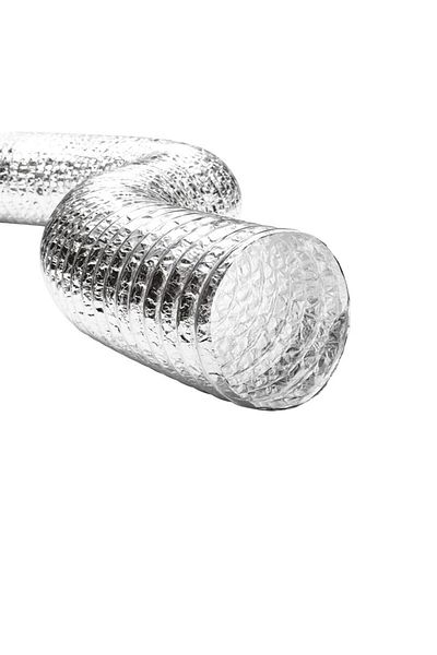 RENUZU Q127 Hood Flex Pipe, 2 Meters Steel Wire Aluminum
