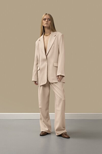 Newmission Ново голямо яке с подплатени джобове и едно копче на Mission Stone