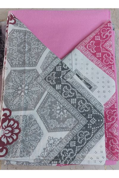 SÜMER King Size Flannel Duvet Cover Set - 4