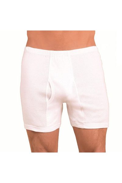 Lüx Derman 6 Pieces Men's Argentina Cuffed Panties White 6022