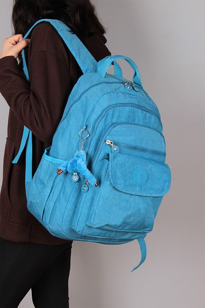 By Hakan Eba-8803 Clinker Geantă de școală Rucsac Ieșire zilnică Sport Călătorie Vacanță Compartiment multiplu Compartiment pentru laptop Albastru