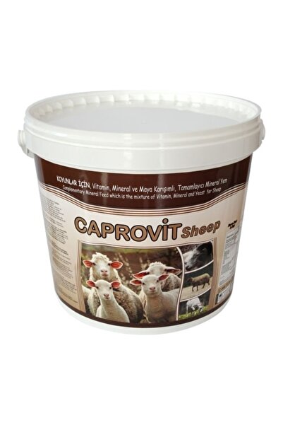 Royal Caprovit Sheep 25 Kg Koyun Kuzu Doğal Verim Artırıcı Yem Katkı