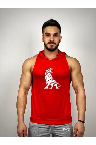 Black İstanbul Спортивний одяг з капюшоном і принтом тигра