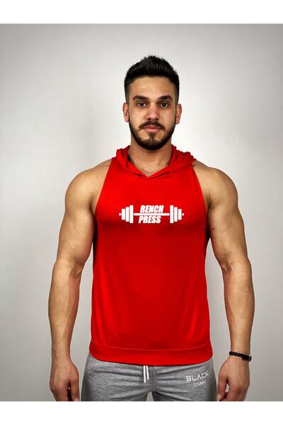 Black İstanbul Спортивний одяг з капюшоном і принтом Bench Press