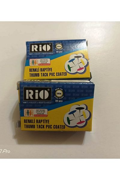 Rio Colorful Pushpin 2 Pack