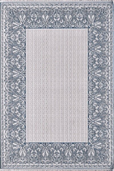 Royal Halı Roma Xr01a 6m2 200x290 Lacivert Klasik Desen Halı