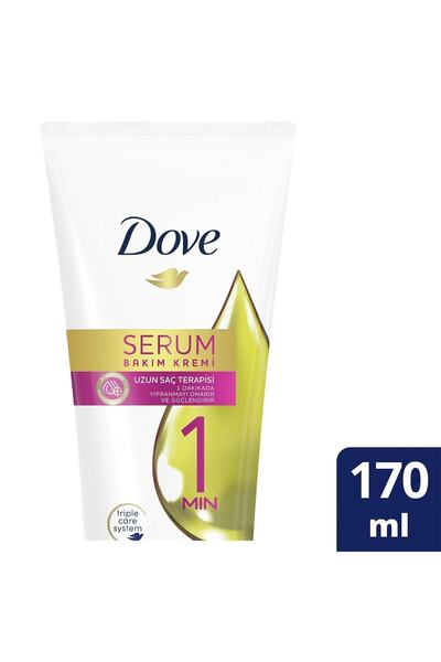 Dove 1 Minute Serum Saç Bakım Kremi Uzun Saç Terapisi 170 Ml