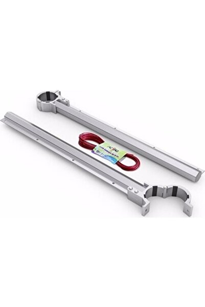 Ersa Alüminyum Balkon Çamaşır Kurutma Askısı Küpeşte Çamaşırlık Bronz Renk