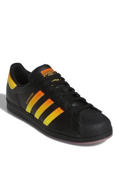 adidas Siyah - Turuncu Erkek Lifestyle Ayakkabı Fz5893 Superstar