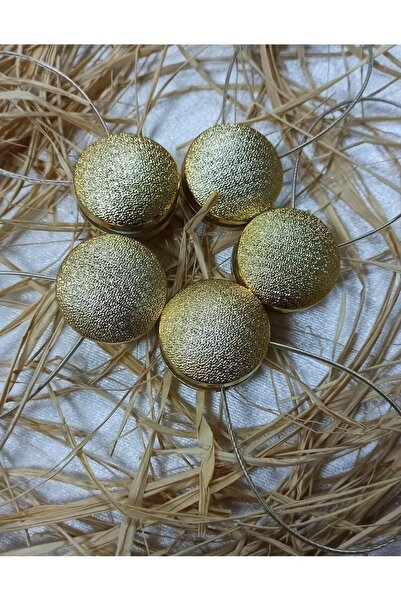 Helezoni Încuietoare pentru perdea magnetică rotundă galbenă 5 buc