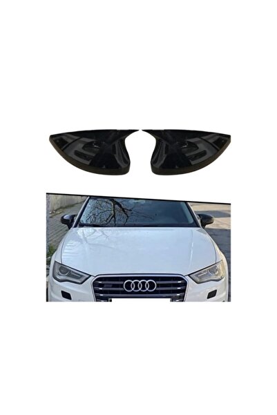 Fvtuningotoaksesuar Audi A3 Yarasa Ayna Kapağı Sedan Hb Uyumlu 2014/2020 Pian...