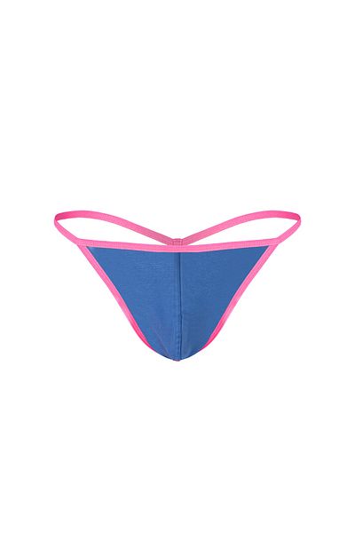 darkzone Ανδρικό στρινγκ Neon Elastic Blue