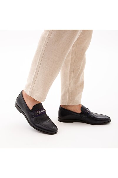 Tamer Tanca Men's Leather Driver Shoes 221 3051