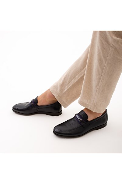 Tamer Tanca Men's Leather Driver Shoes 221 3051