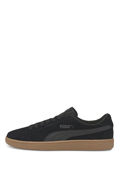 Puma Smash V2 - Siyah Erkek Deri Spor Ayakkabı 364989 15