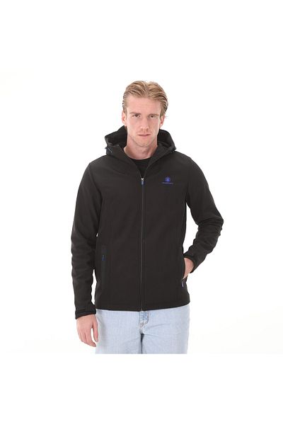 lumberjack 101169258 -syh M-ct651 Hugo Softshell 2pr Ανδρικό Μπουφάν Μαύρο