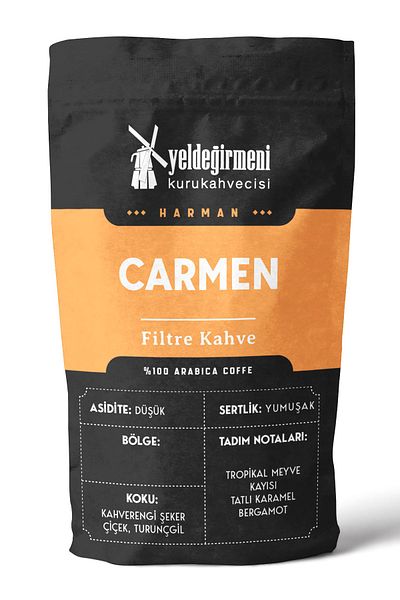 Yeldeğirmeni Kurukahvecisi Carmen Filter Coffee - 500 gr Micro Torrefection Coffee