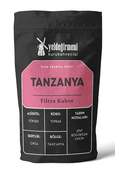 Yeldeğirmeni Kurukahvecisi 500g Tanzania Filter Coffee