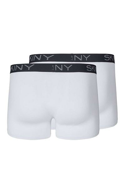 Skiny Herren Boxershorts – 2er-Pack dehnbare Baumwollhosen