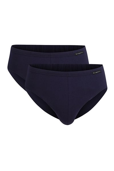 BUGATTI Herren Slips, 2er Pack - FLEXCITY, Sport-Slip, Slips, Stretch-Baumwolle