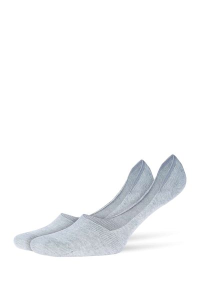 Burlington 2 Paar Damen Socken Casual Fuesslinge Anti-Rutsch-Absätze - Farbauswahl