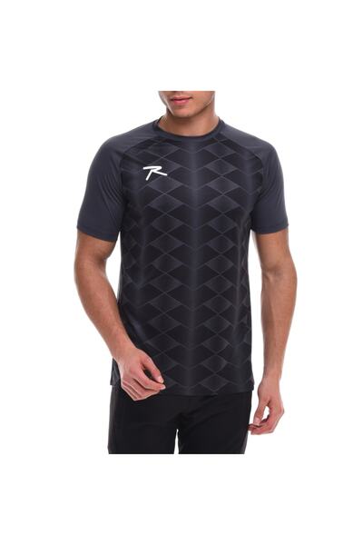 raru تي شيرت رجالي أوكتو أنثراسايت