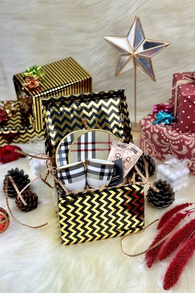 ARTER Home مجموعة أكواب من سلسلة ديانا مكونة من قطعتين مع عبوة هدايا