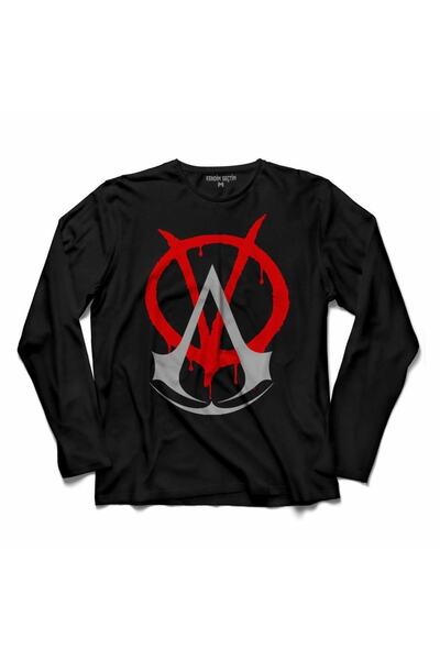 Kendim Seçtim Assassins Assassin's Creed V For Vendetta Tricou cu mânecă lungă Tricou imprimat pentru copii