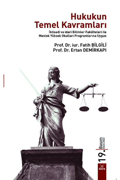 Dora Yayıncılık Hukukun Temel Kavramları 19. Baskı
