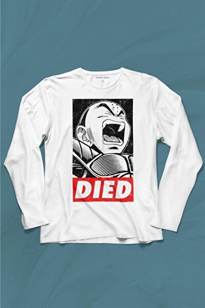 Kendim Seçtim Dragon Ball Krilin Anime Serija Urban Majica Dugih Rukava Štamp...