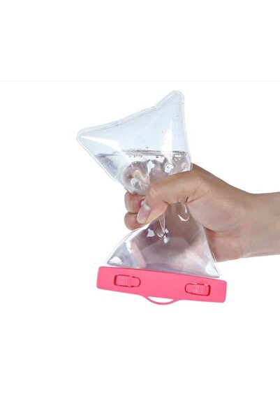 Fuchsia Standard Sizes Universal Waterproof Phone Case Supports up to 6.1 Inches