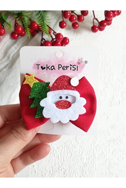 Toka Perisi إبزيم سانتا كلوز أحمر للأطفال