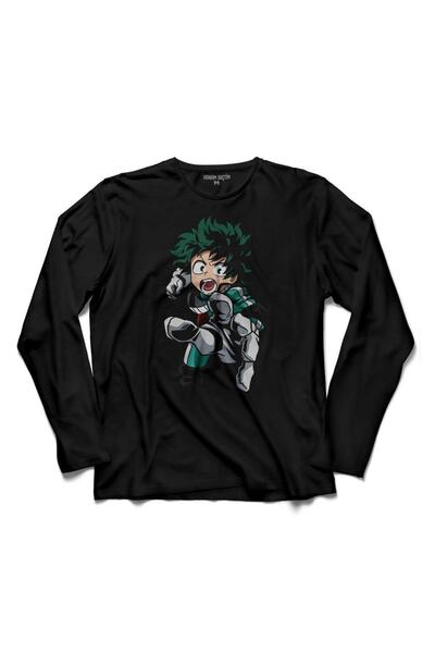 Kendim Seçtim Midoriya Izuku Boku No My Hero Academia majica dugih rukava Šta...