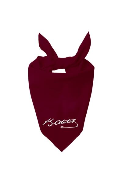 Tasarım Trend Eșarfă monocromă cu design semnat de K.atatürk
