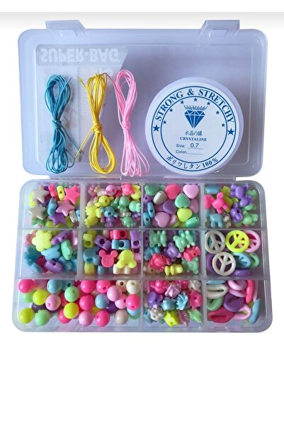 RLX BUJİTERİ Set distractiv de brățări și coliere pentru copii 3 Fimo, Design tine